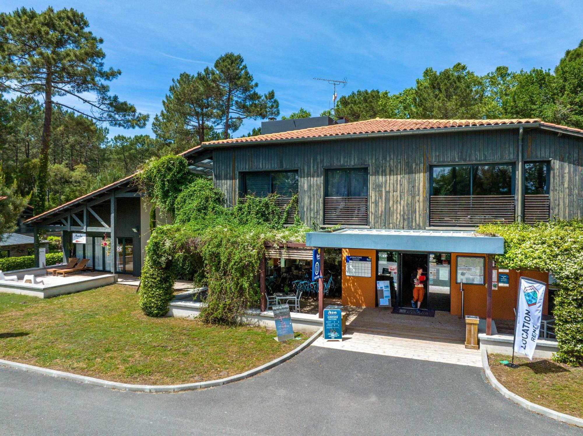 Camping-Village Vacances Les Deux Etangs Seignosse Exterior foto