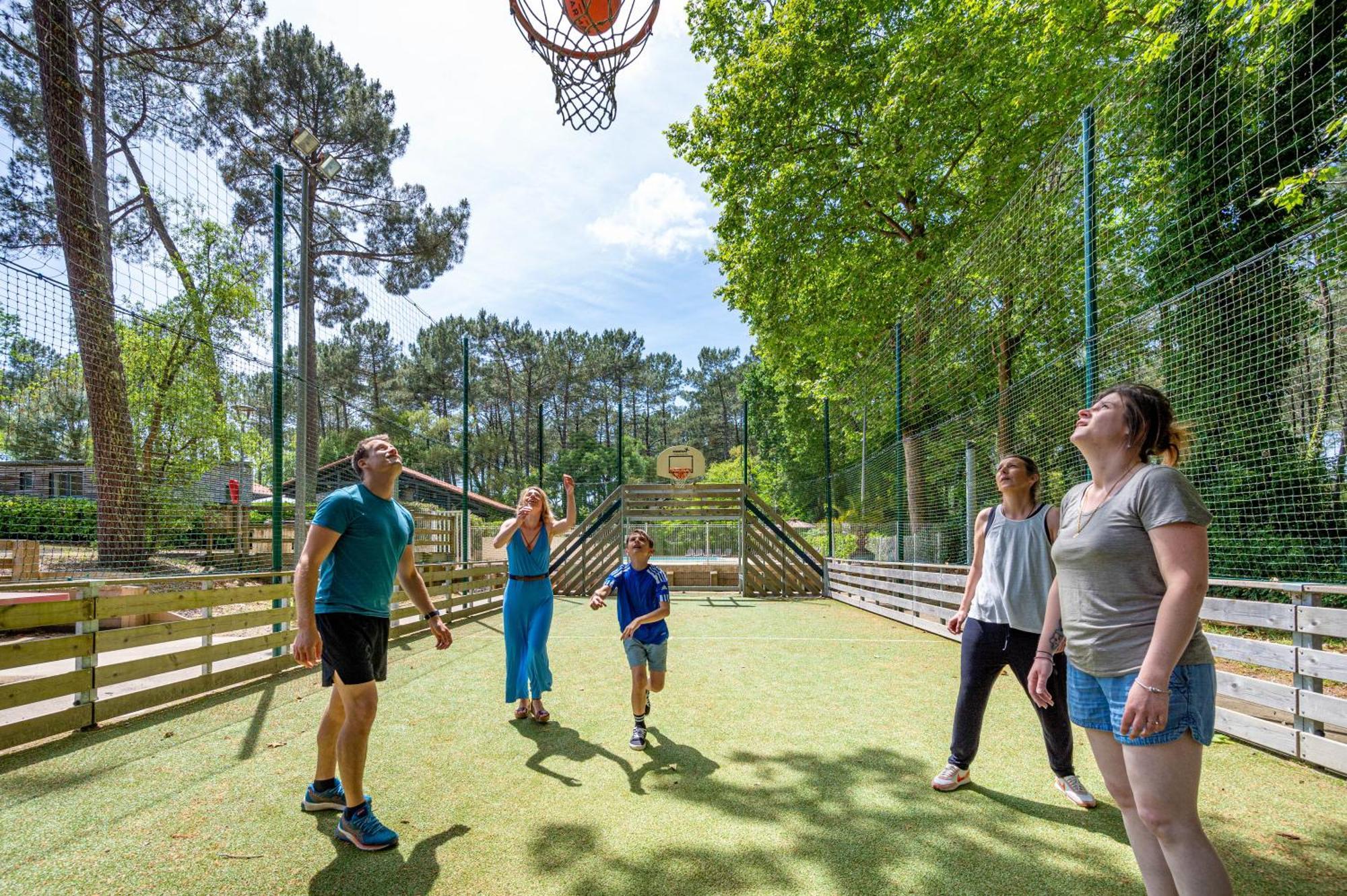 Camping-Village Vacances Les Deux Etangs Seignosse Exterior foto